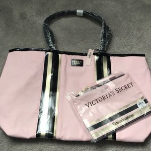Brand new Victoria’s Secret tote with pouch